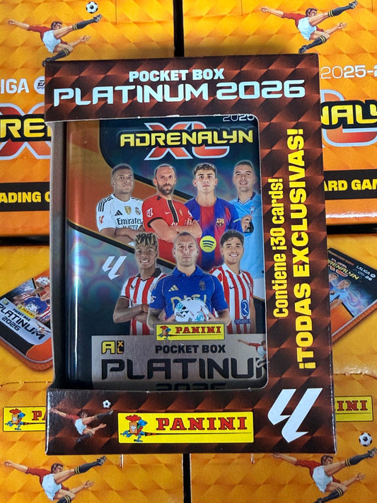 2025-26 Adrenalyn XL LaLiga EA Sports Platinum Pocket Box - PANINI -