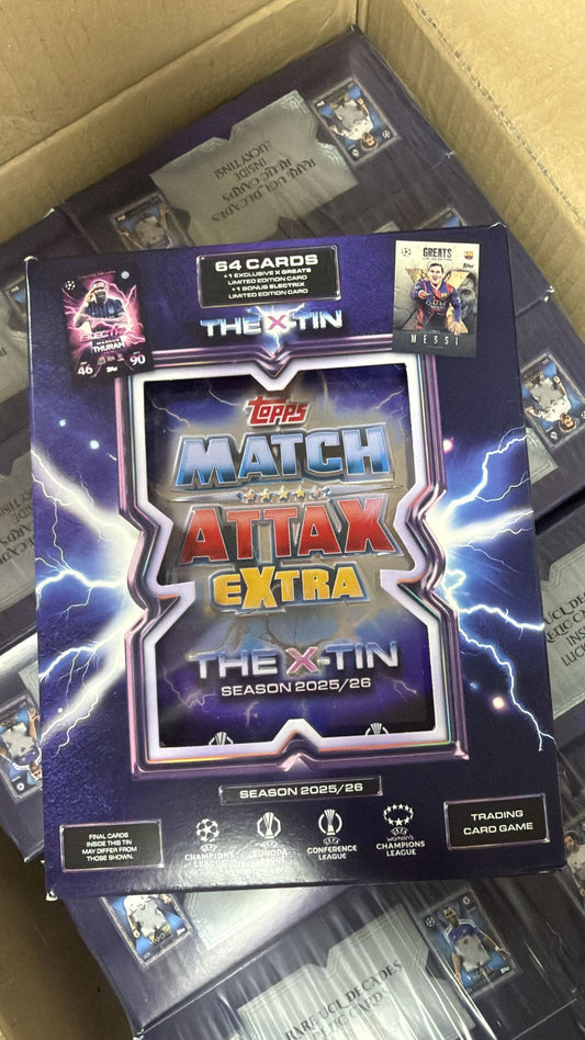 Topps UCC Champions League Match Attax Extra 2025/26 - X MEGA Tin