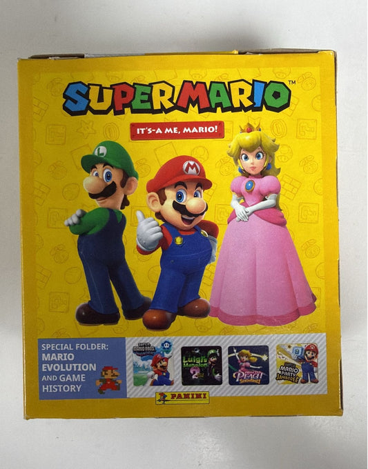 2026 Panini Super Mario It´s a Me Mario Box 50 packs stickers