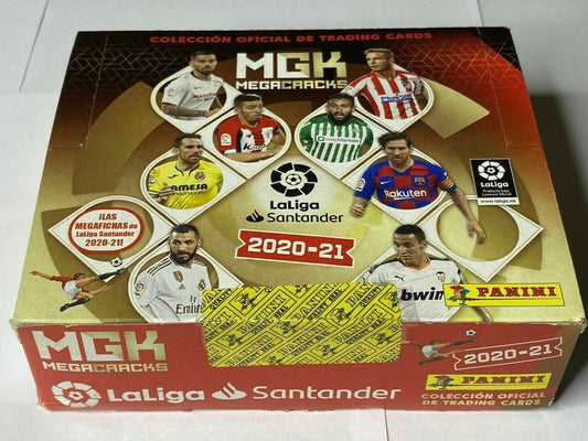 2020-21 MGK 2nd EDITION Megacracks SEALED BOX 24 PACKS RC PEDRI MESSI PANINI