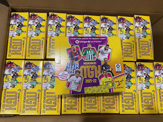 2021-22 Megacracks MGK Sealed Box 24 packs Messi Pedri Nico Williams PANINI