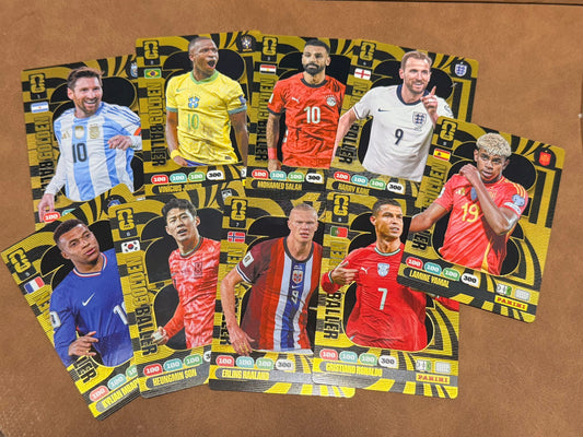 FIFA WORLD CUP 2026 FULL SET 9 GOLDEN BALLER TODOS