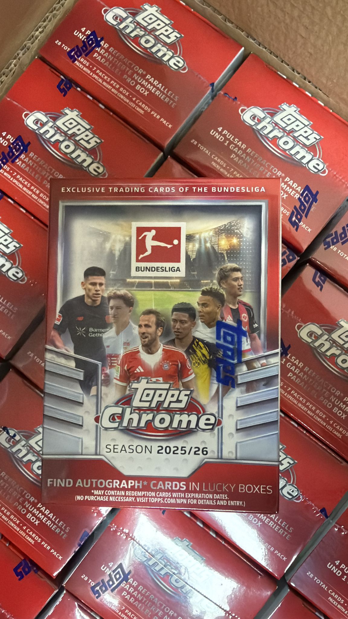 2025-26 TOPPS CHROME BUNDESLIGA - VALUE BOX