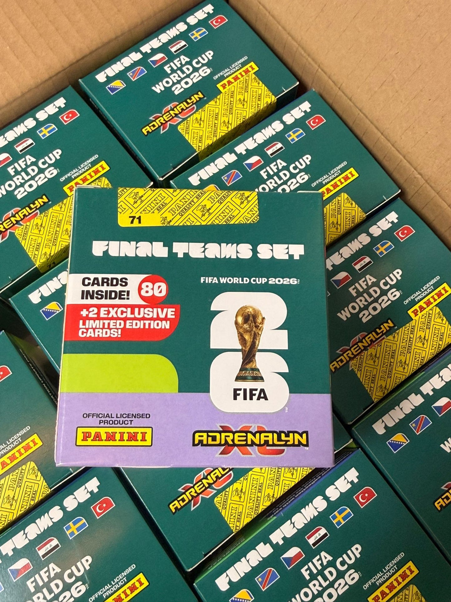 Adrenalyn XL FIFA World Cup 2026 USA Final Teams Set