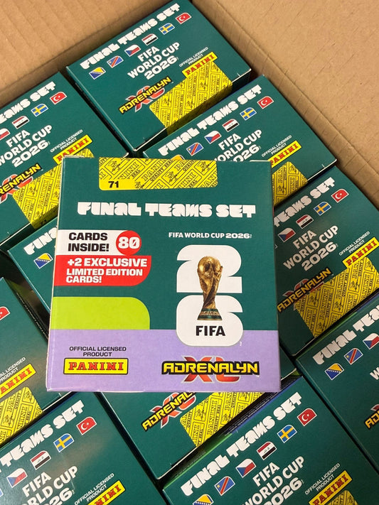 Adrenalyn XL FIFA World Cup 2026 USA Final Teams Set