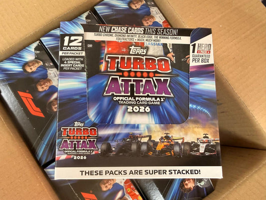 Topps Turbo Attax 2026 Hobby box - 24 packs