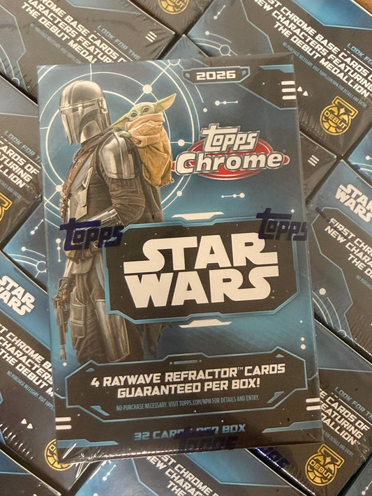 2026 Topps Chrome Star Wars - Value box