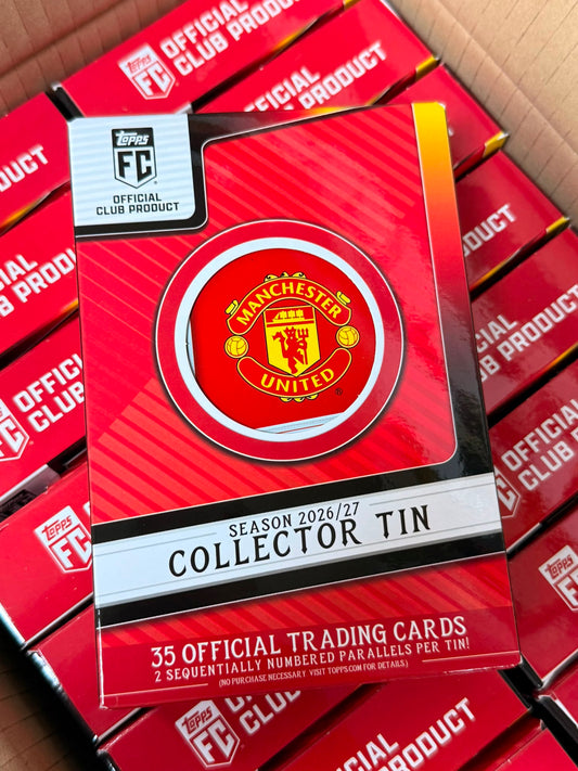 2026-27 Topps Manchester United – Collector Tin