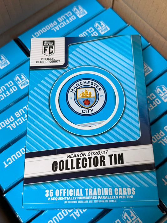 2026-27 Topps Manchester City – Collector Tin