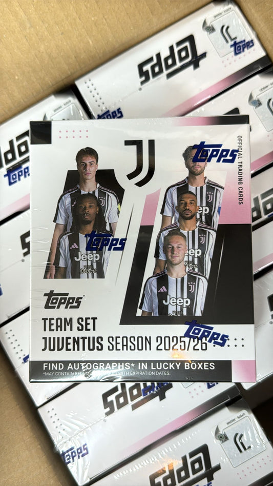 2025-26 TOPPS JUVENTUS TEAM SET ( PREORDER )