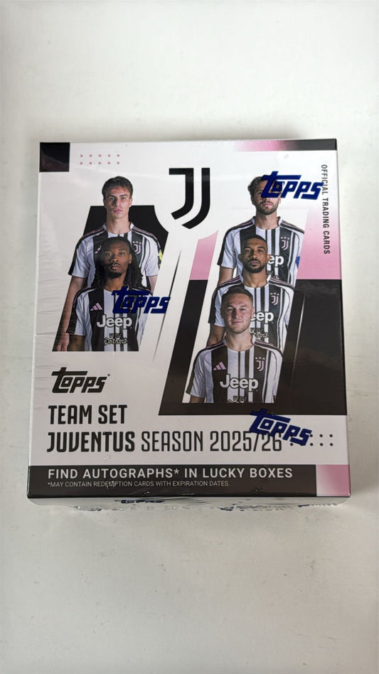 2025-26 TOPPS JUVENTUS TEAM SET ( PREORDER )