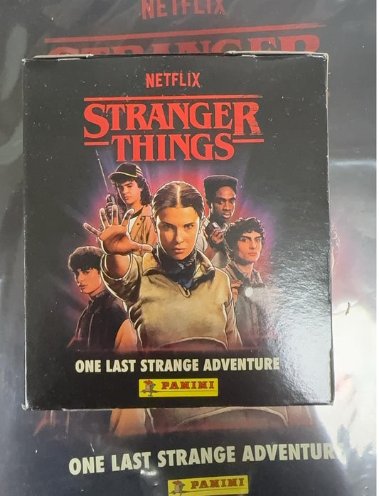 2025 PANINI Panini Stranger Things 3 One last strange adventure - Sealed box 50 packs
