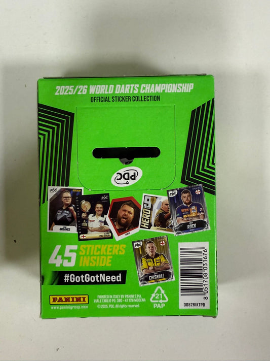 2025-26 Panini PDC World Darts Championship Collector tin