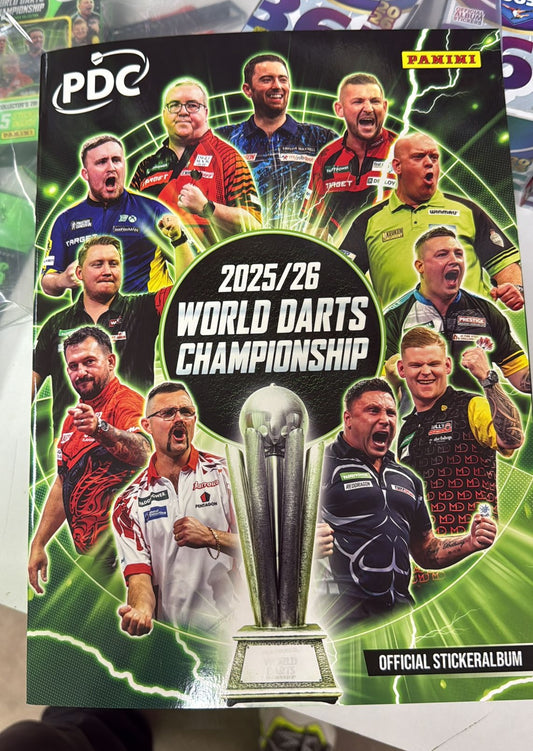 2025-26 Panini PDC World Darts Championship Sticker Album