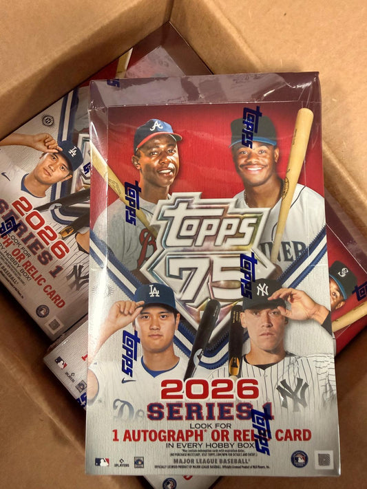 2026 Topps Series 1 MLB - Hobby Box Baseball