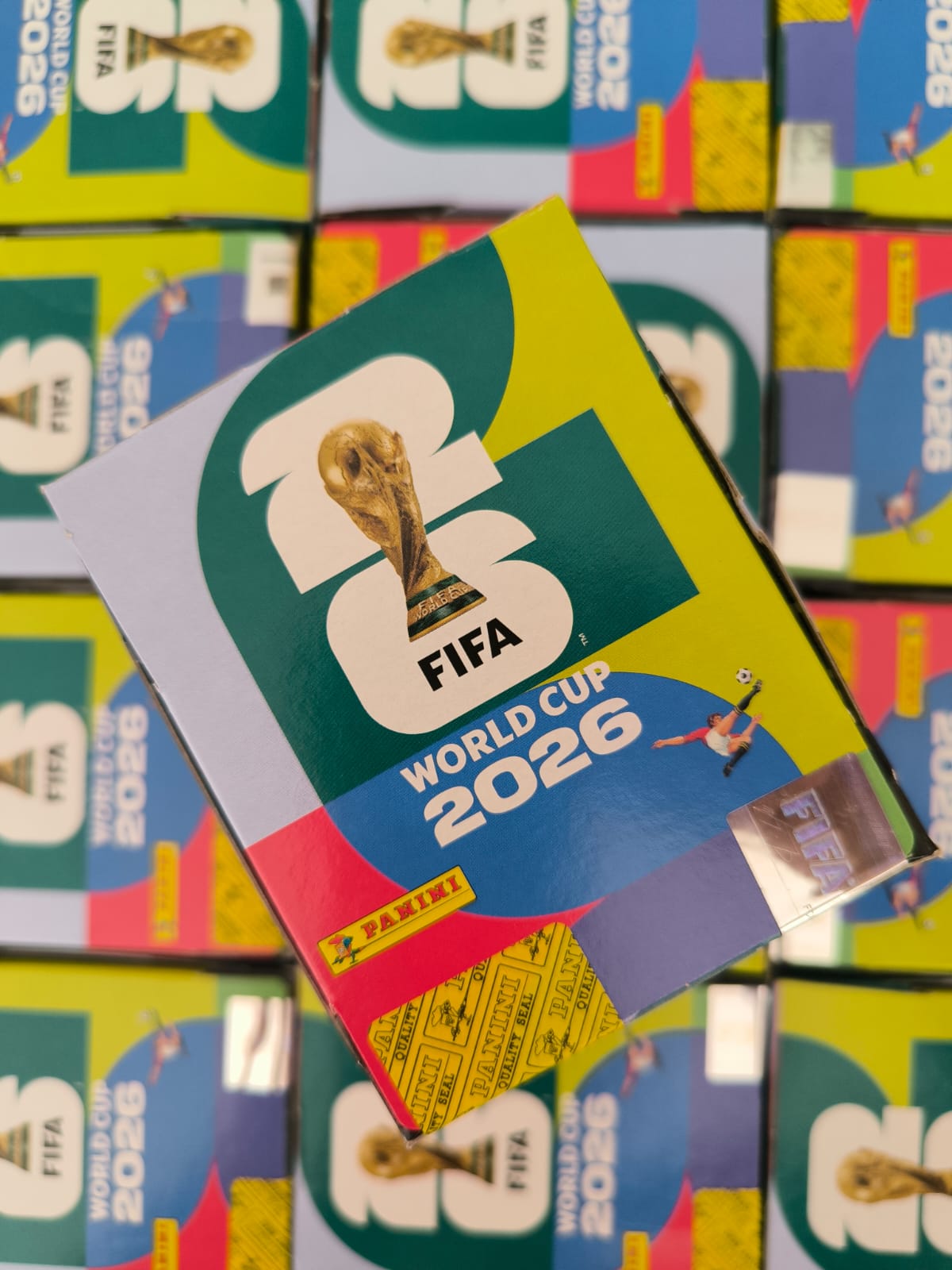 FIFA World Cup 2026 USA BOX 50 Packs Stickers