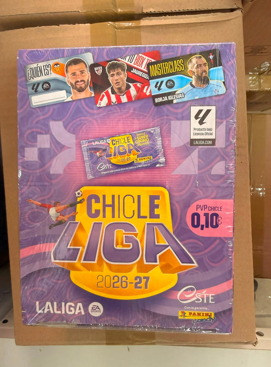 2026-27 LIGA ESTE chicle Sealed Box x50 Packs PANINI