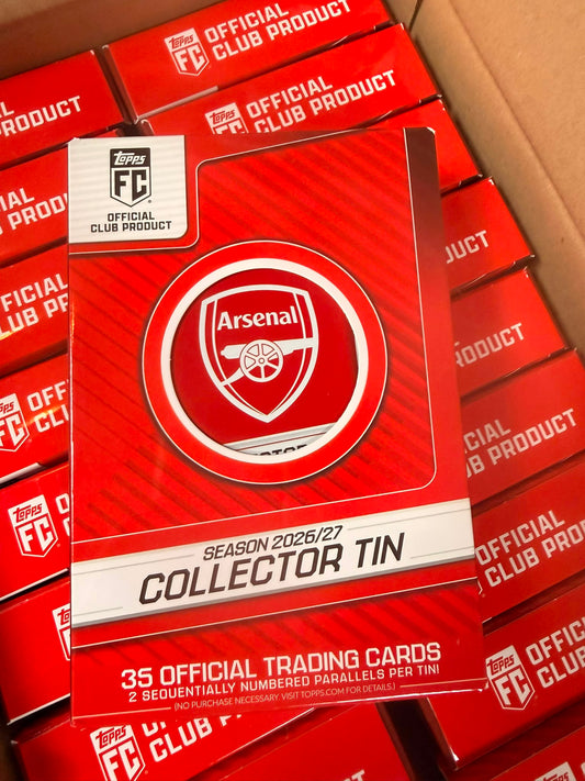 2026-27 Topps Arsenal – Collector Tin